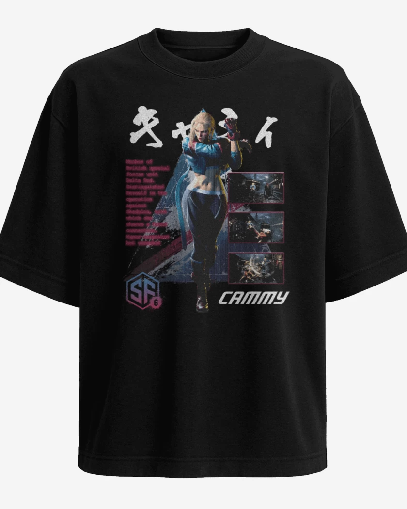Polera Oversize SF6 Cammy