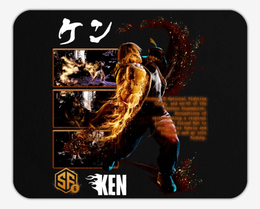 Mousepad SF6 Ken