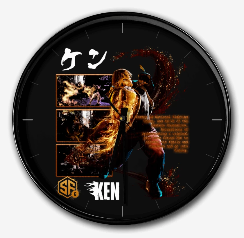 Reloj Negro de SF6 Ken