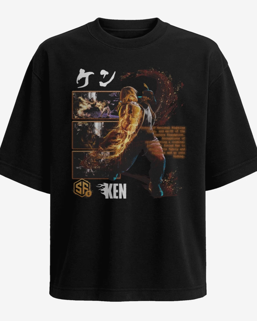 Polera Oversize SF6 Ken