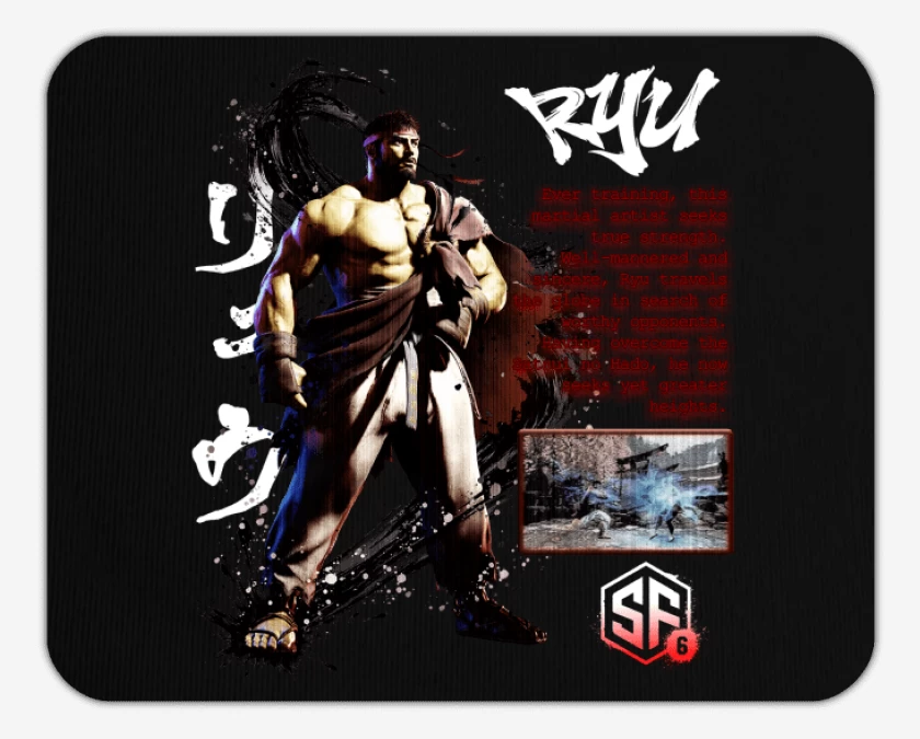 Mousepad SF6 Ryu