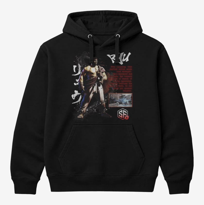 Polerón Canguro Negro de SF6 Ryu