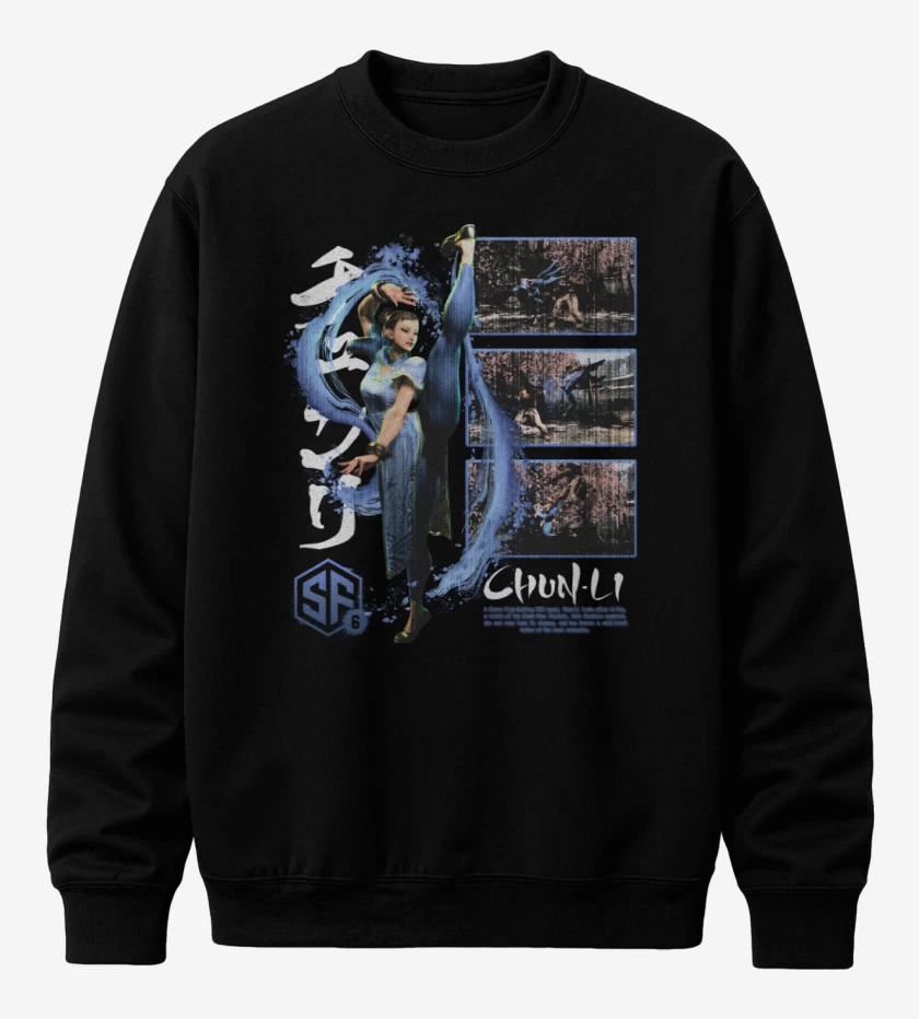 Poleron polo SF6 Chun Li