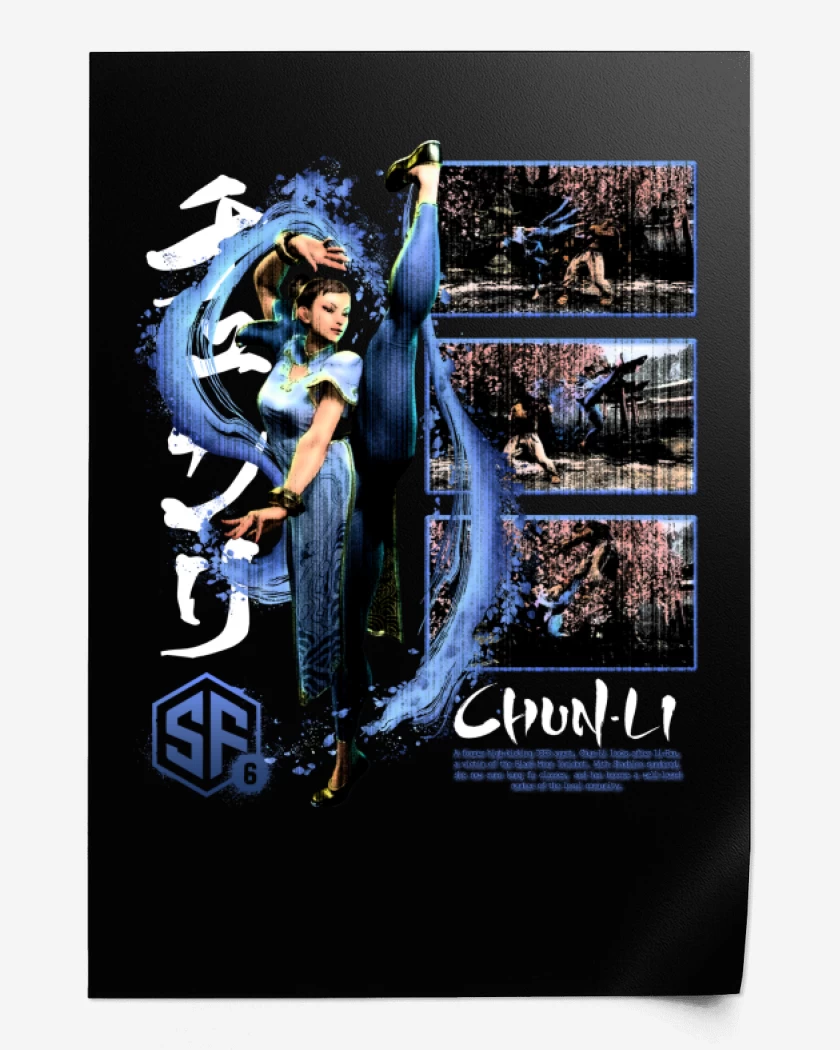 Print SF6 Chun Li