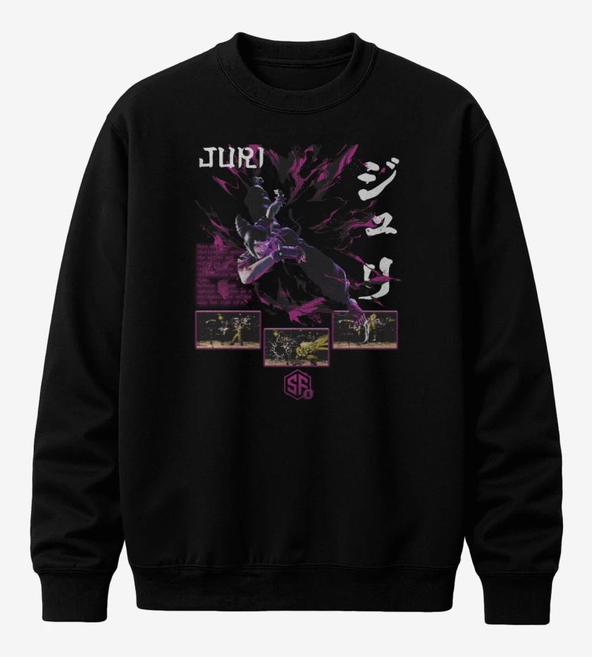 Poleron polo Negro de SF6 Juri