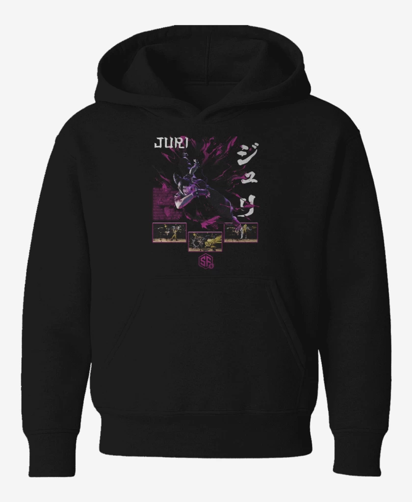 Poleron de niño Negro de SF6 Juri