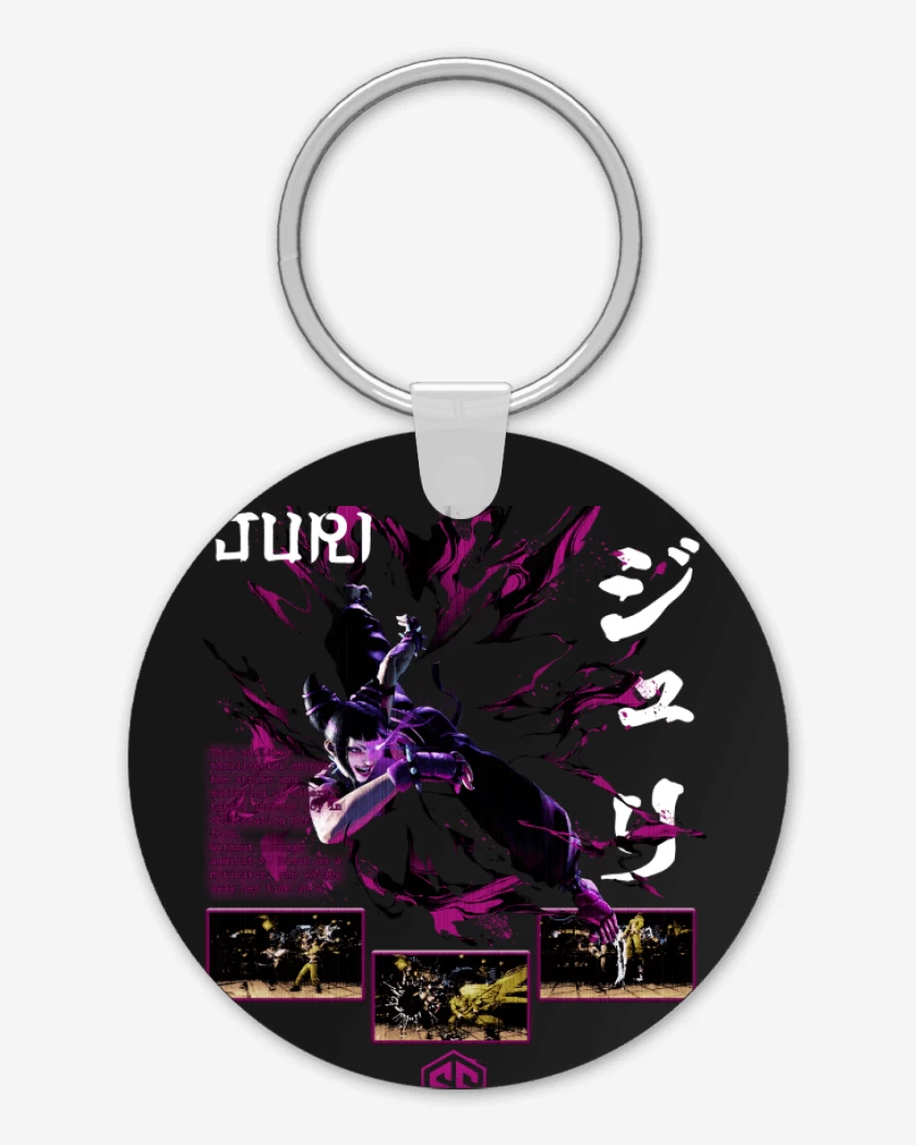 Llavero Negro de SF6 Juri