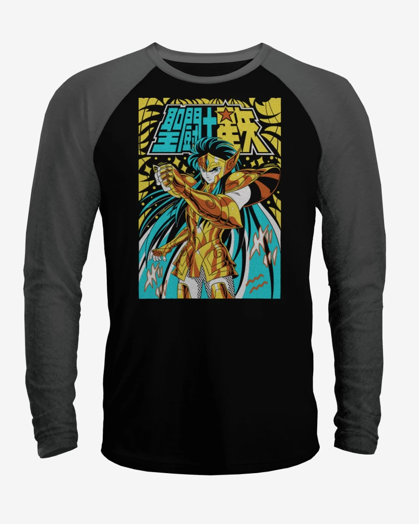 Polera Raglan Camus de Acuario N