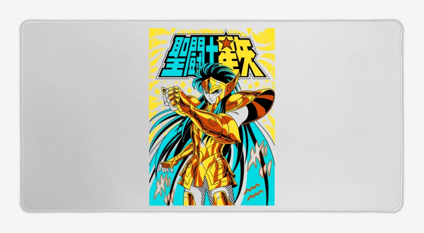 Mouse pad Gamer Blanco de Camus de Acuario