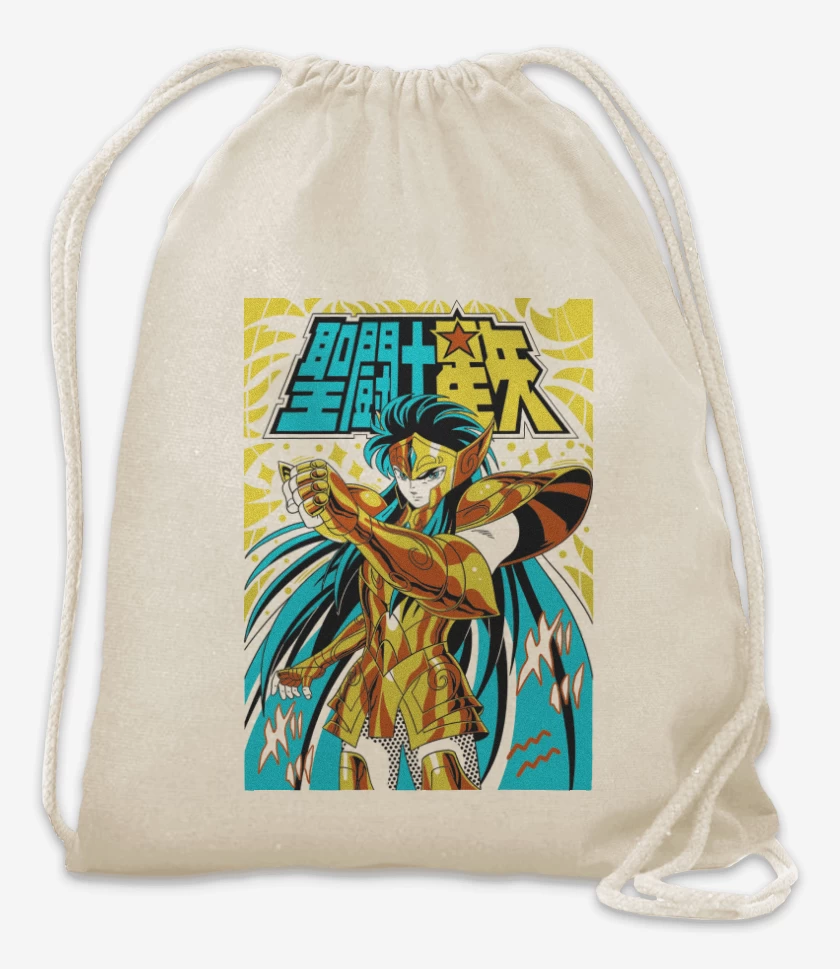 Mochila Blanco de Camus de Acuario