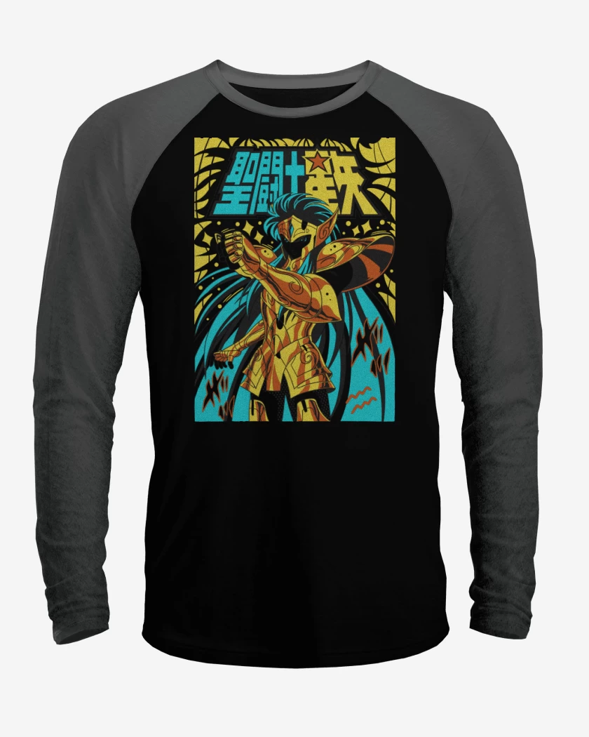 Polera Raglan Camus de Acuario
