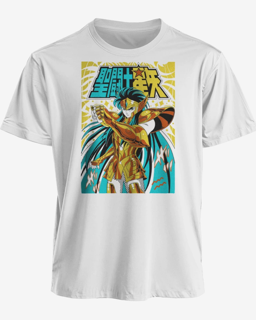 Polera premium Blanco de Camus de Acuario