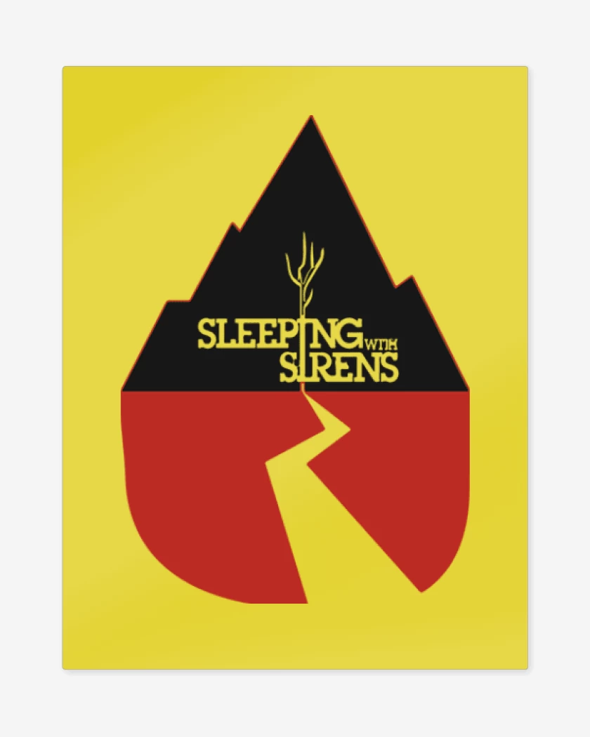 Print metalico Sleeping with sirens