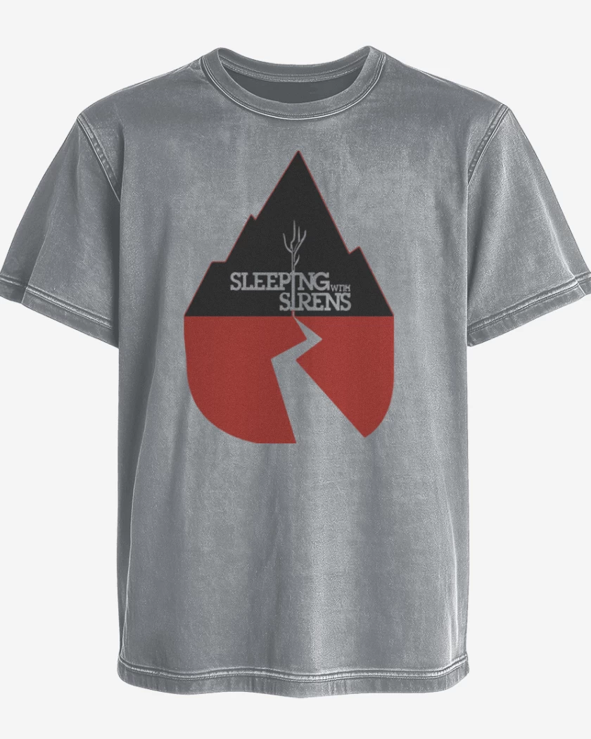 Polera desgastada Sleeping with sirens