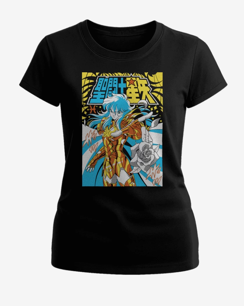 Polera de Mujer Negro de Afrodita de Piscis N
