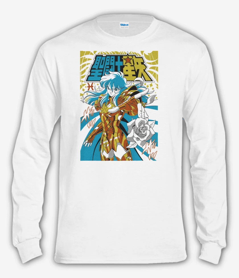 Polera manga larga Blanco de Afrodita de Piscis B