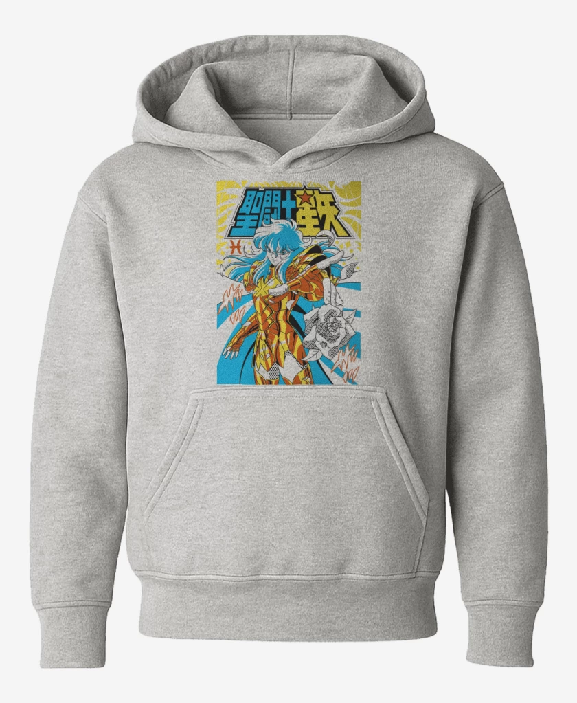 Poleron de niño Gris Melange de Afrodita de Piscis B