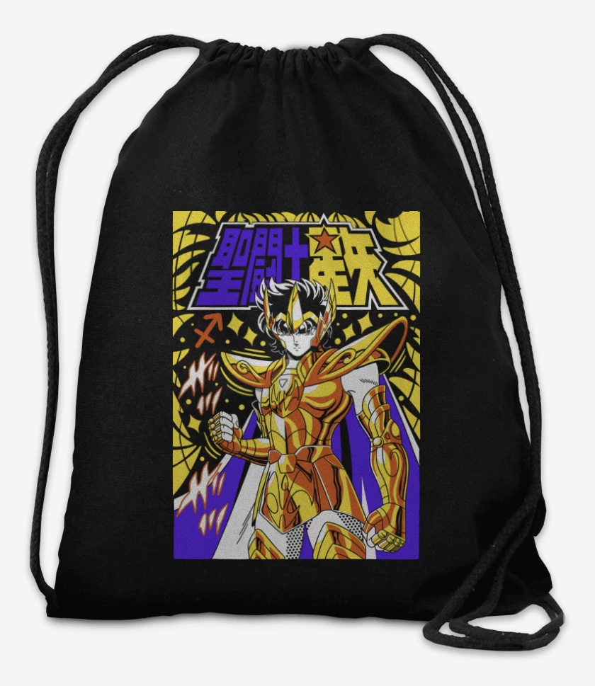Mochila Negro de Aioria de Leo N