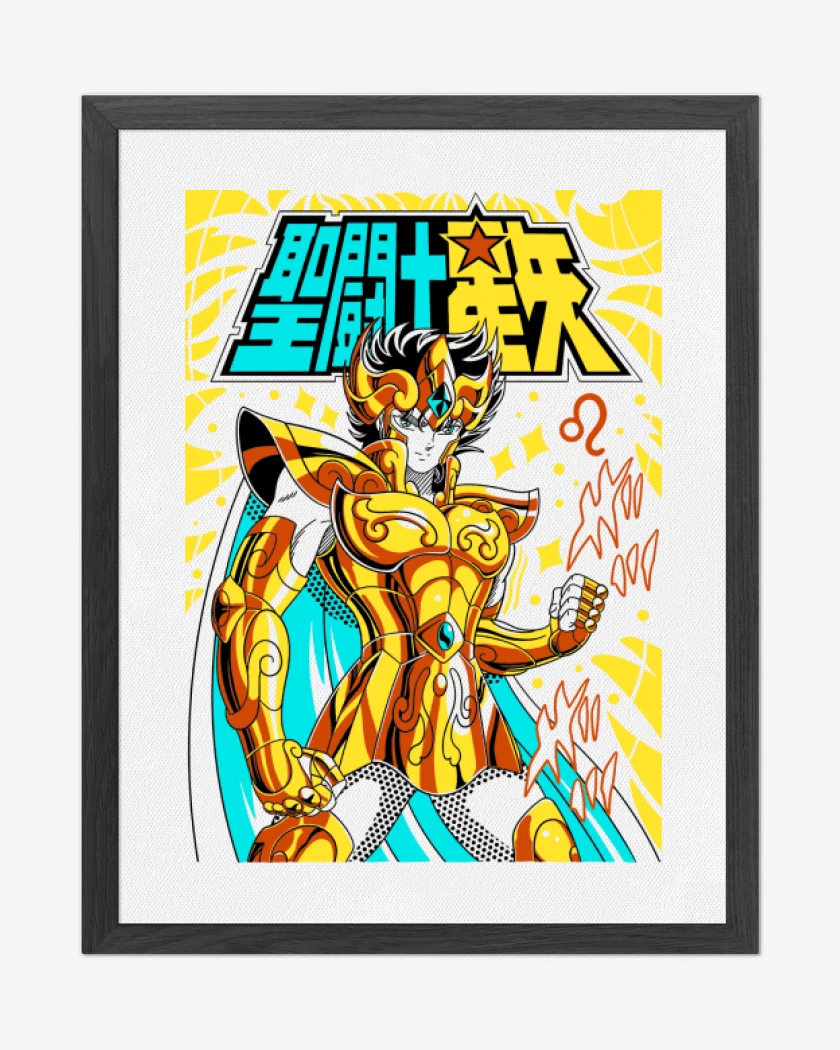 Cuadro decorativo Blanco de Aioria de Leo B