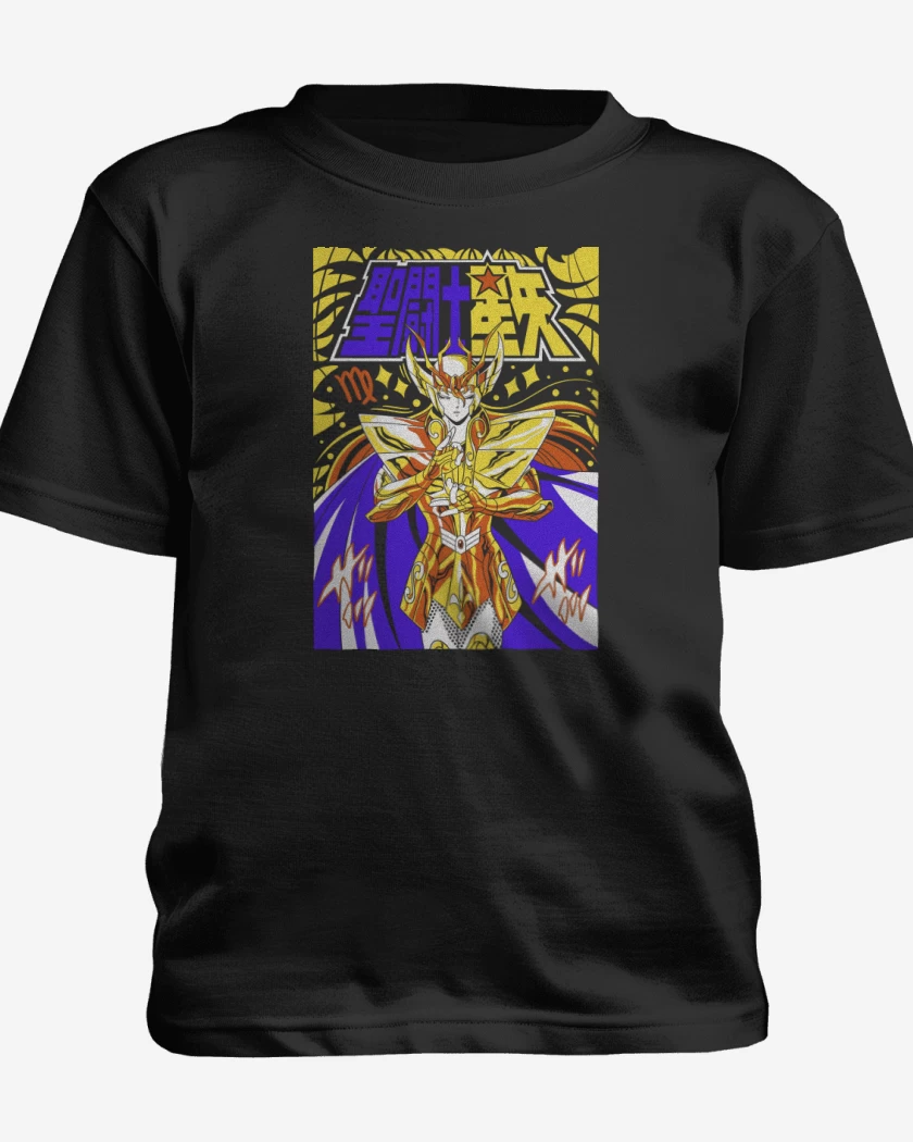 Polera de niño Negro de Shaka de Virgo N
