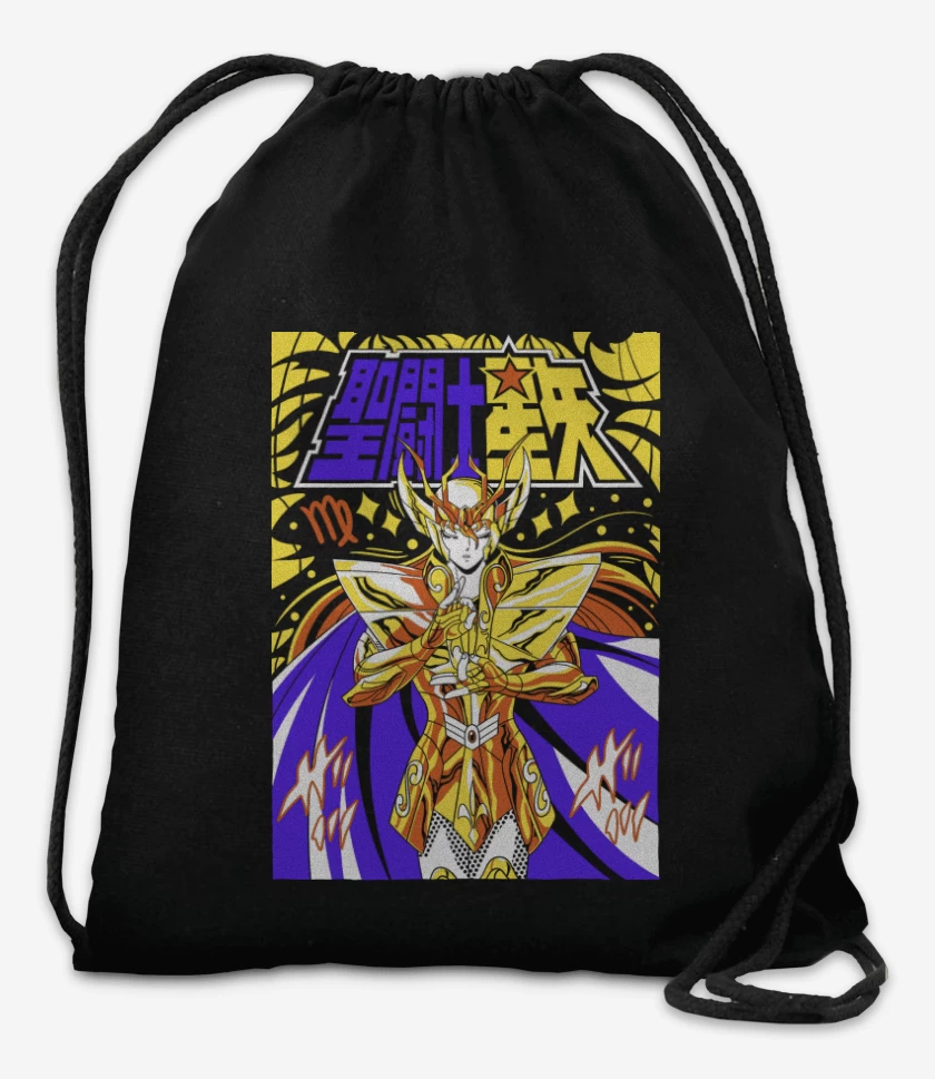 Mochila Negro de Shaka de Virgo N
