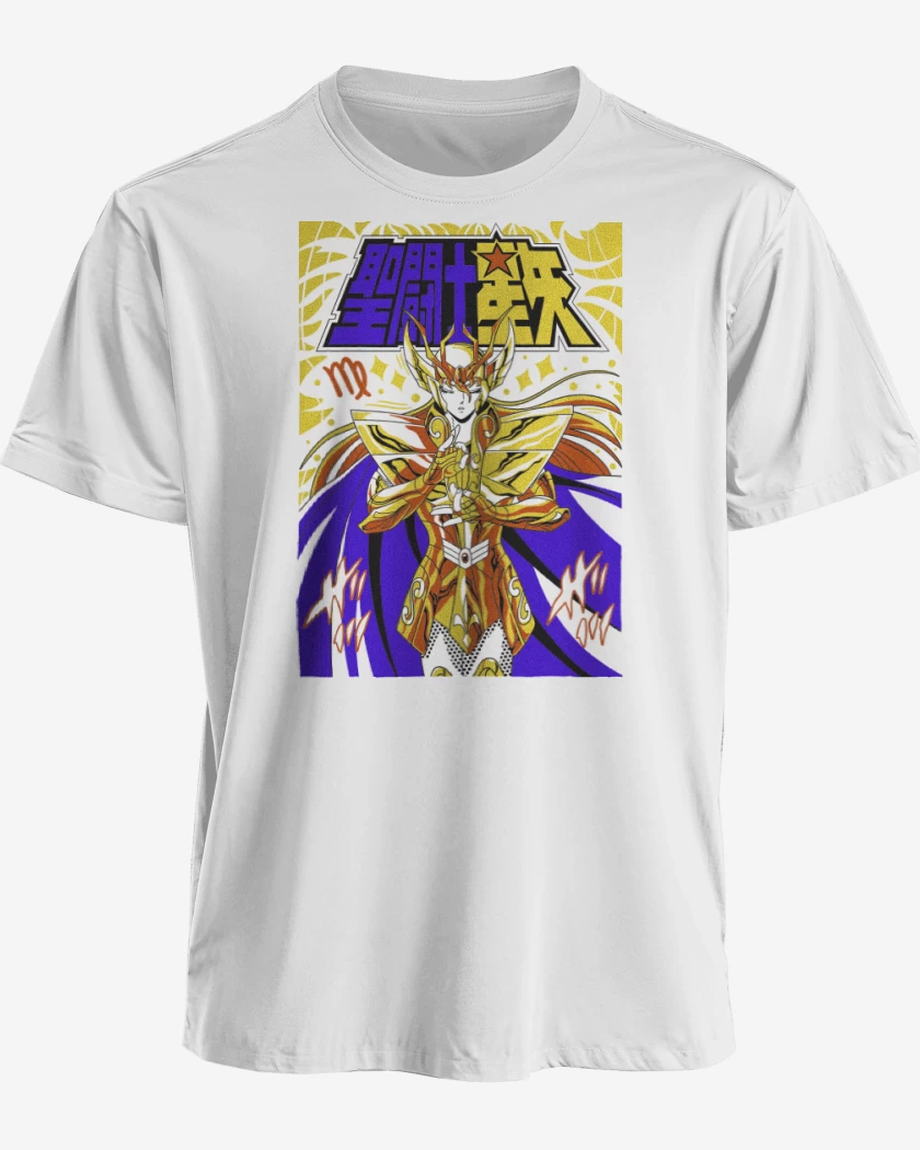 Polera premium Blanco de Shaka de Virgo B