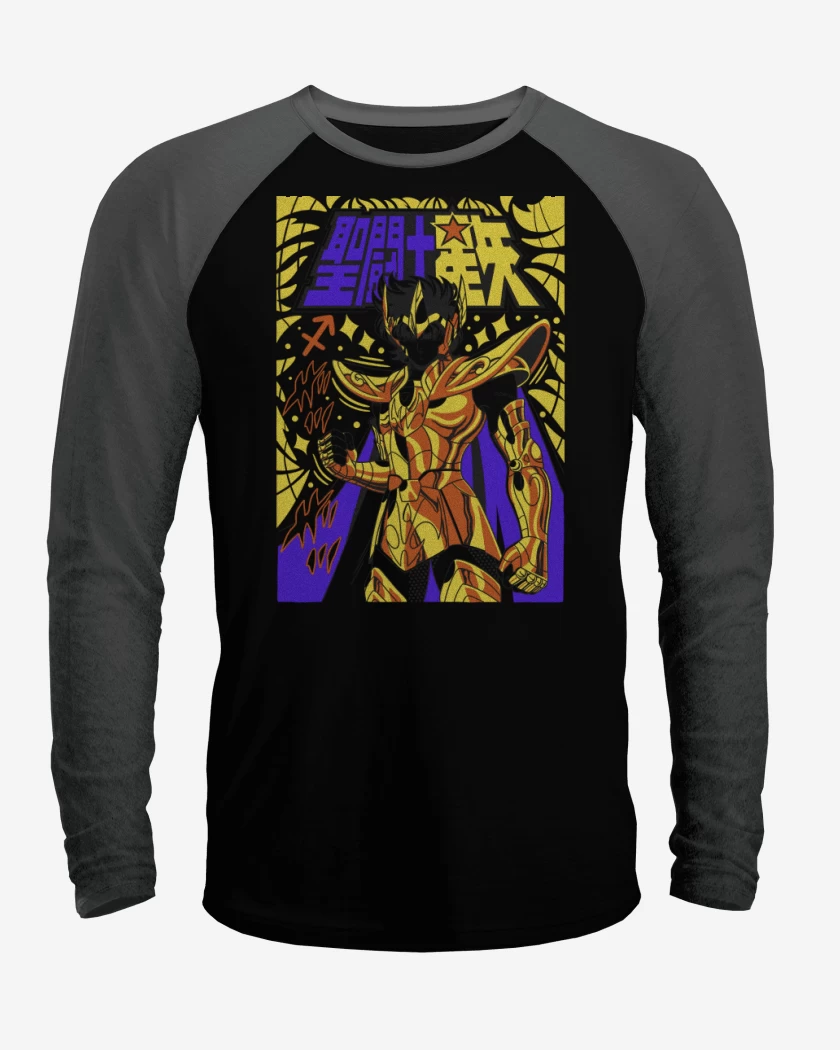 Polera Raglan Aioros de Sagitario B