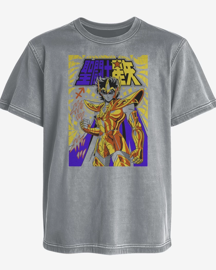Polera desgastada Aioros de Sagitario B