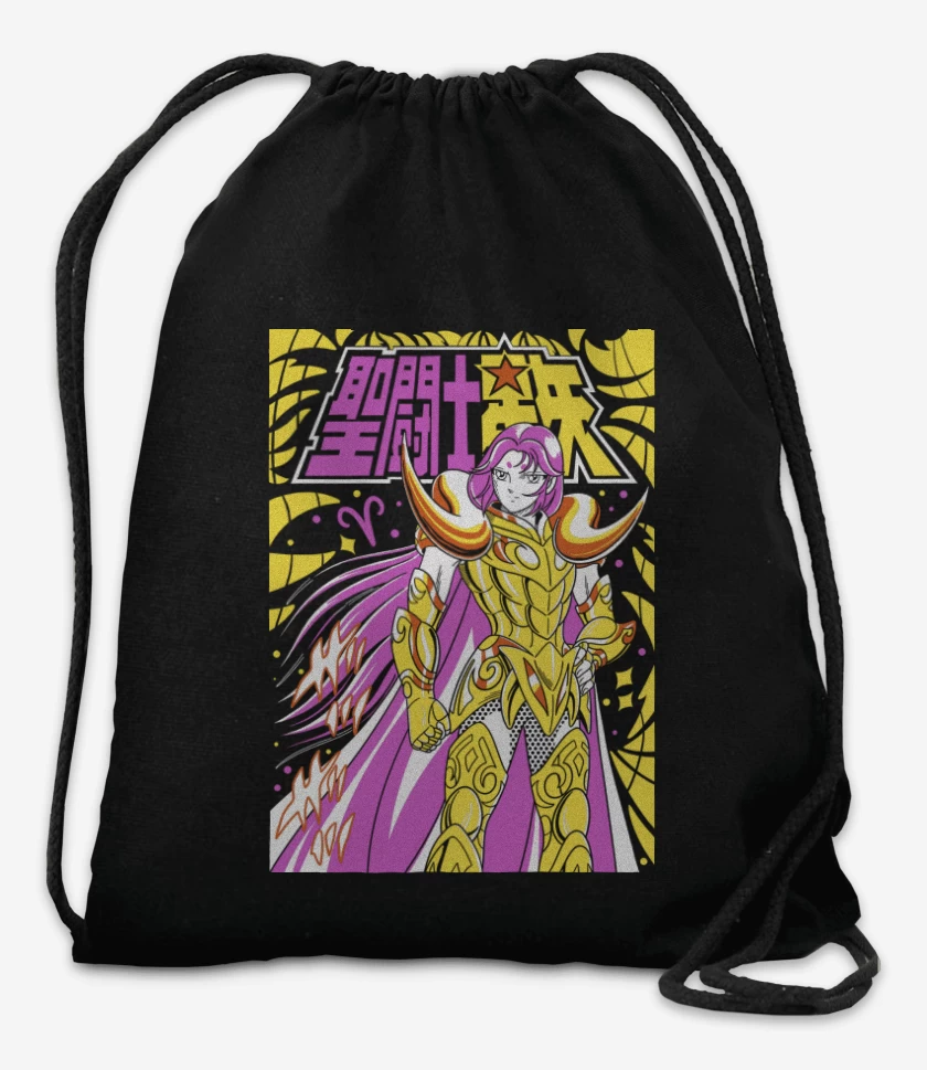 Mochila Negro de Mu de Aries N