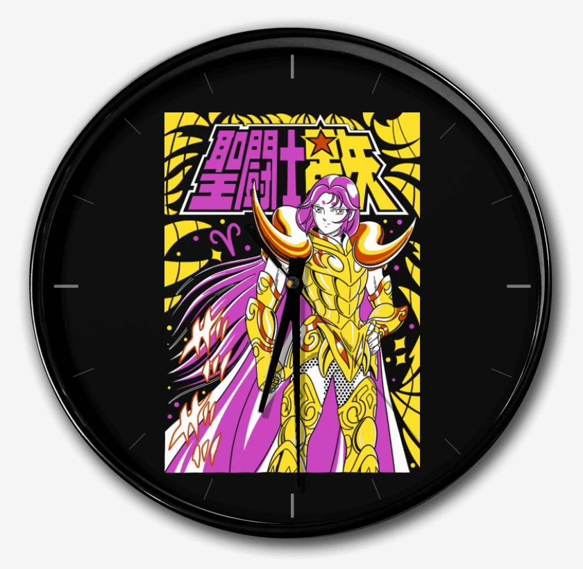 Reloj Negro de Mu de Aries N