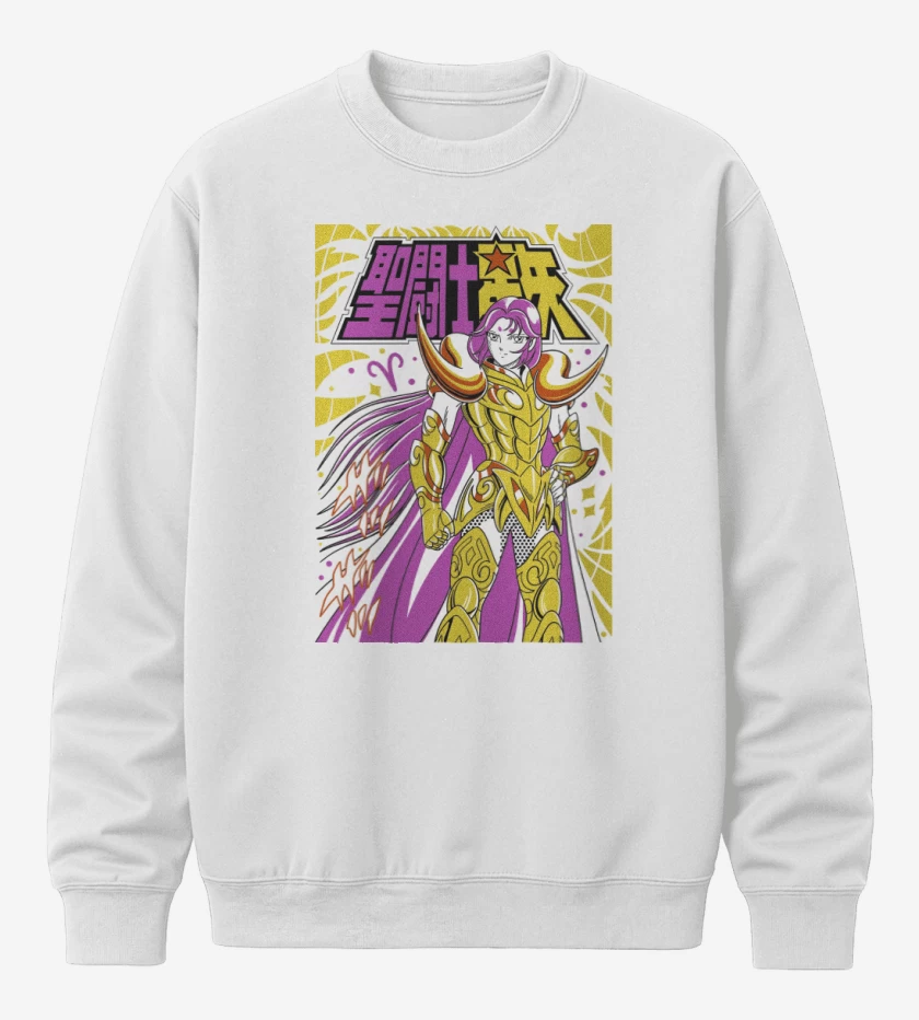 Poleron polo Blanco de Mu de Aries B