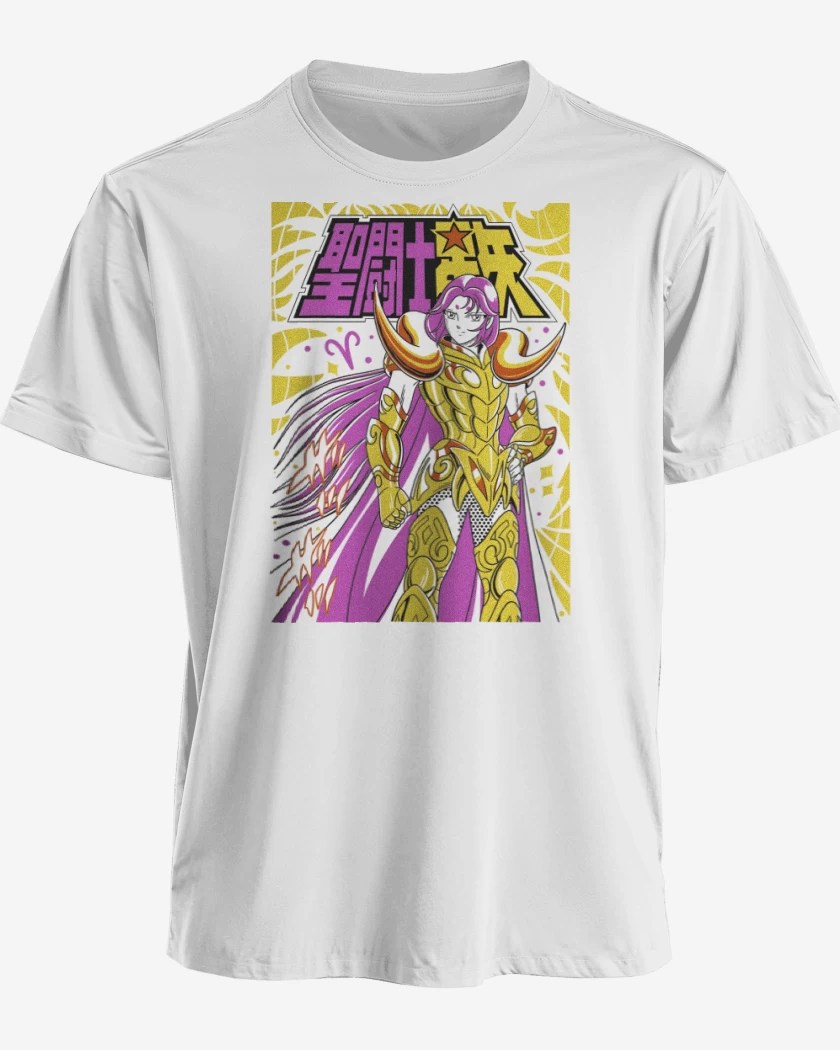 Polera premium Blanco de Mu de Aries B