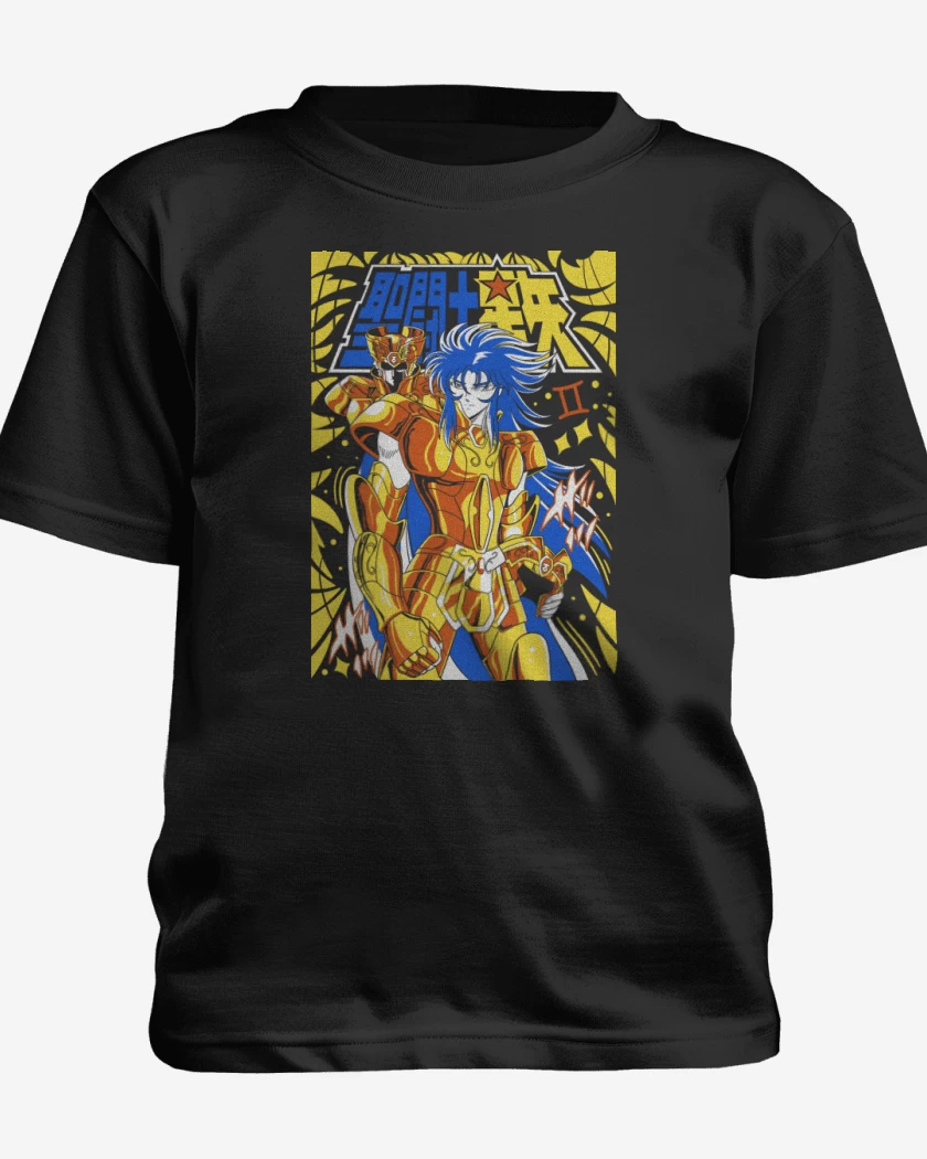 Polera de niño Negro de Saga de Géminis N