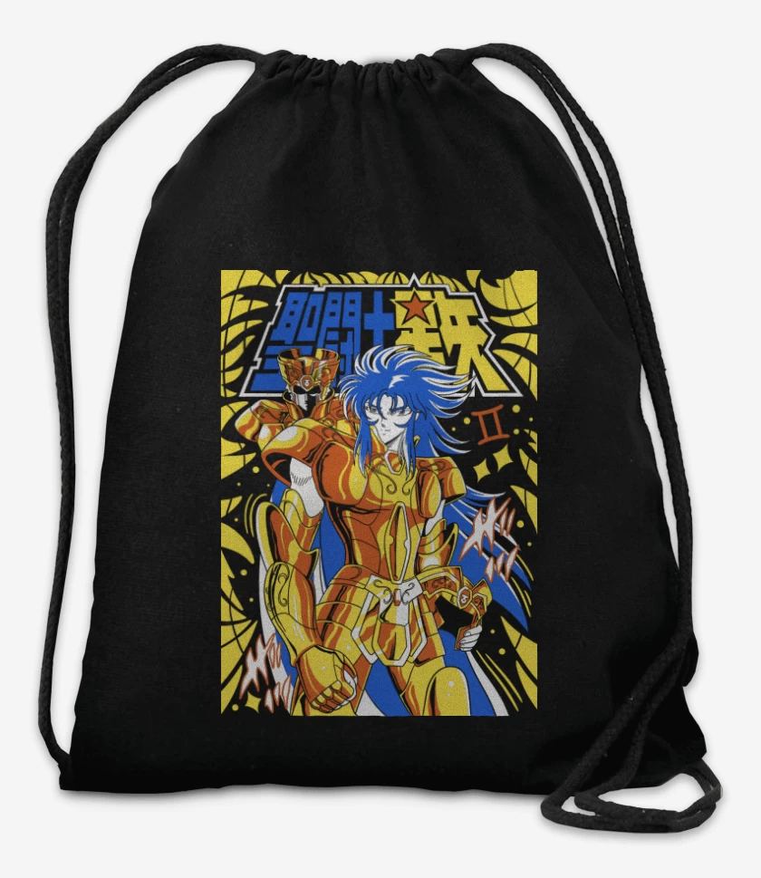 Mochila Negro de Saga de Géminis N