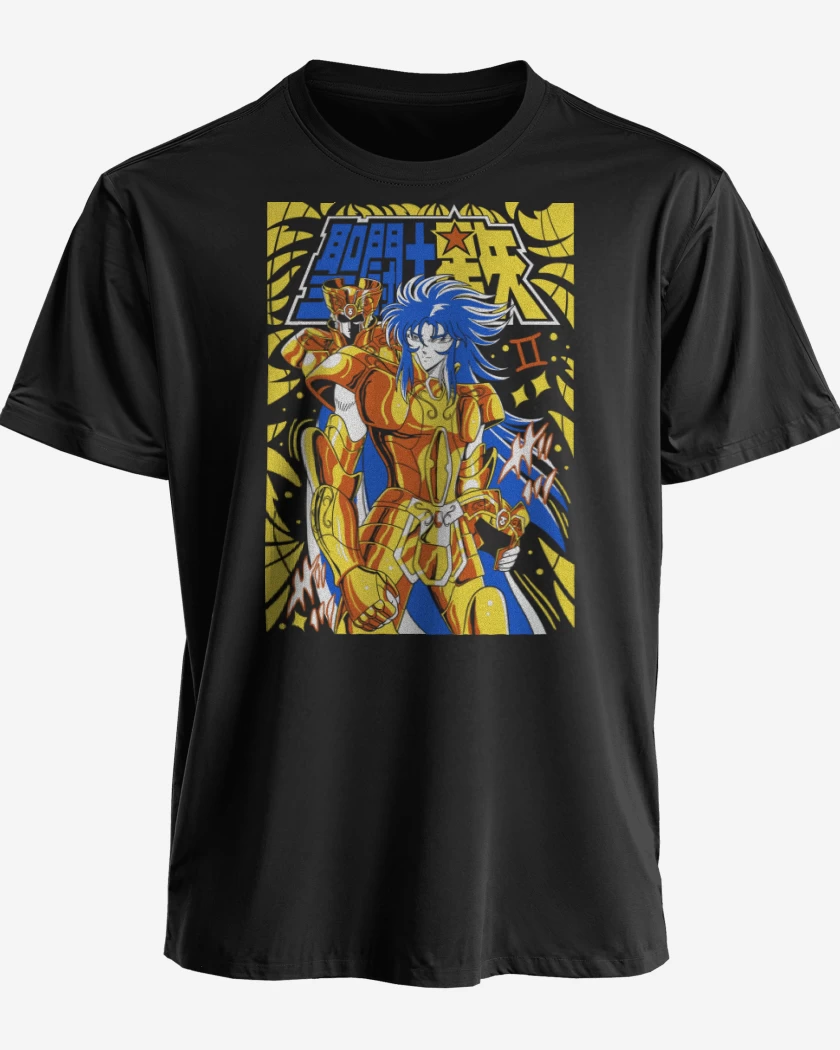 Polera premium Negro de Saga de Géminis N