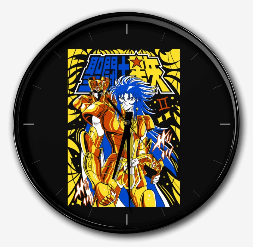 Reloj Negro de Saga de Géminis N