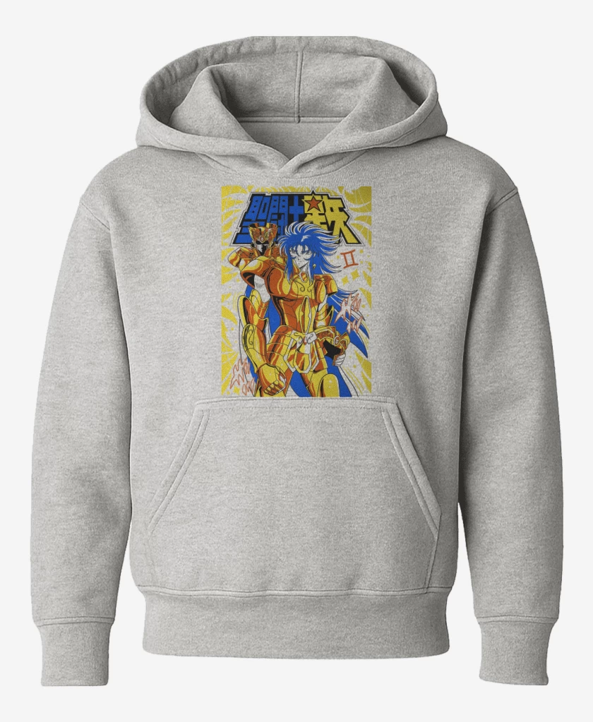 Poleron de niño Gris Melange de Saga de Géminis B