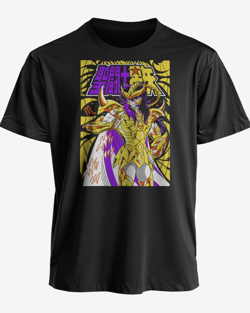 Polera premium Negro de Milo de Escorpio N