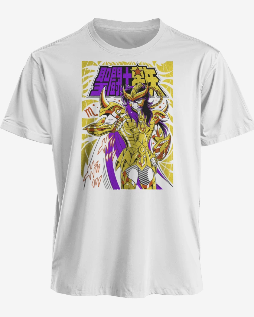 Polera premium Blanco de Milo de Escorpio B