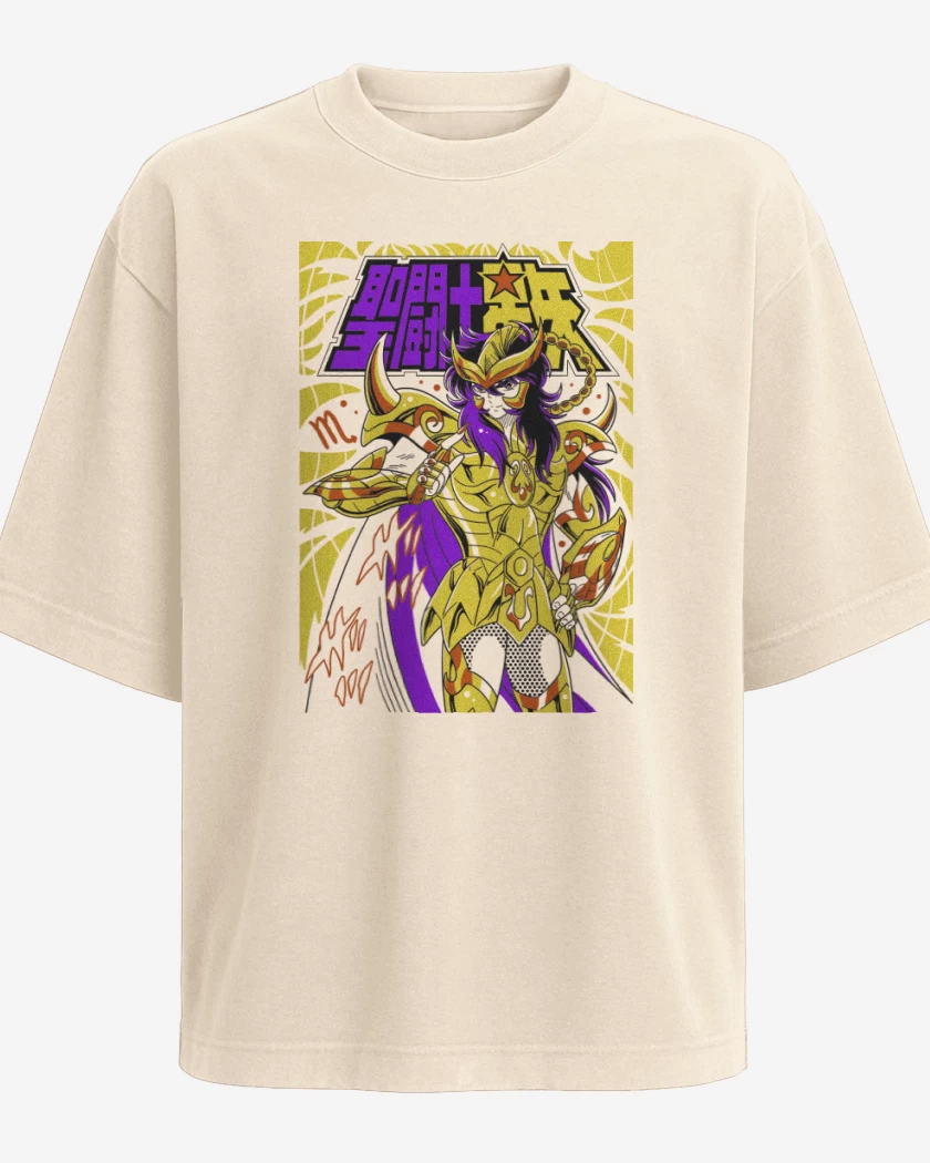 Polera Oversize Beige de Milo de Escorpio B