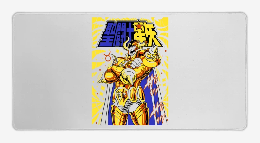 Mouse pad Gamer Blanco de Aldebarán de Tauro B