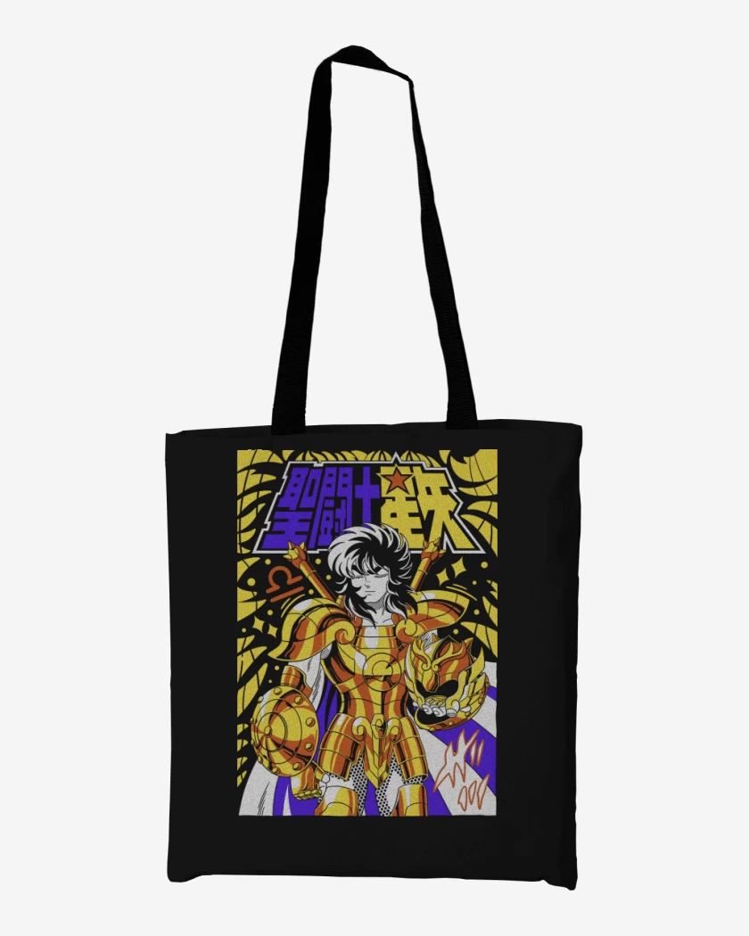 Totebag Negro de Dohko de Libra N