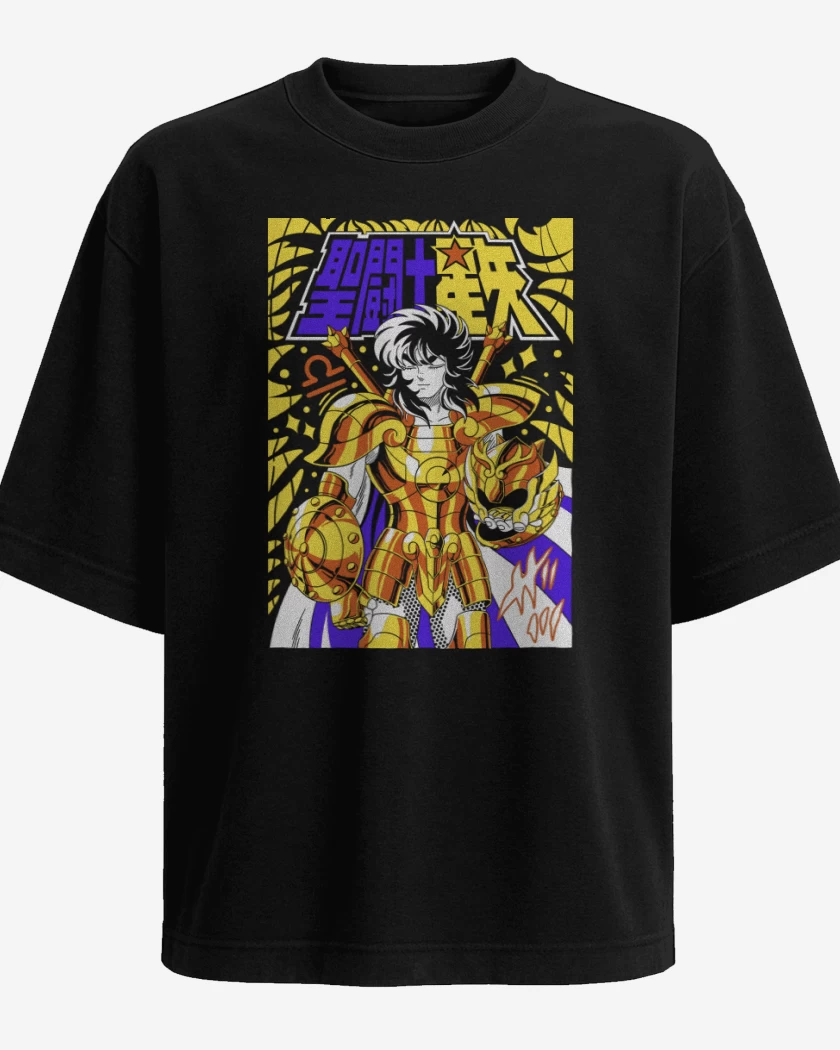 Polera Oversize Dohko de Libra N