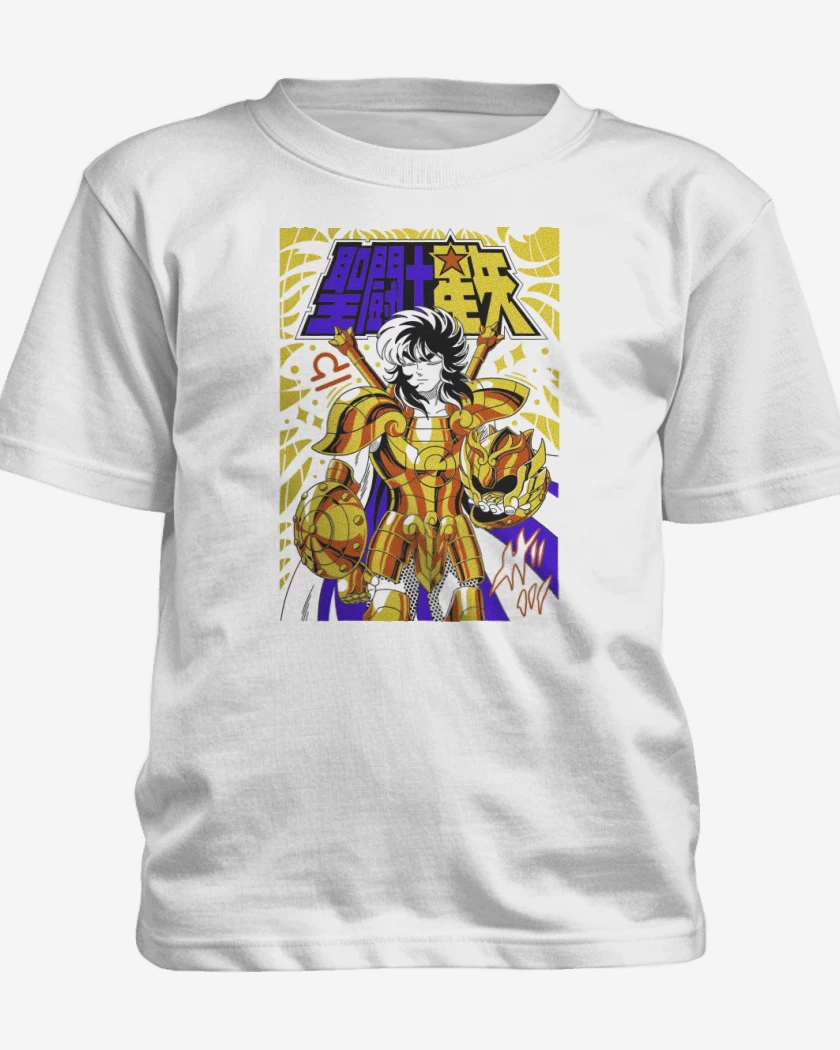 Polera de niño Blanco de Dohko de Libra B