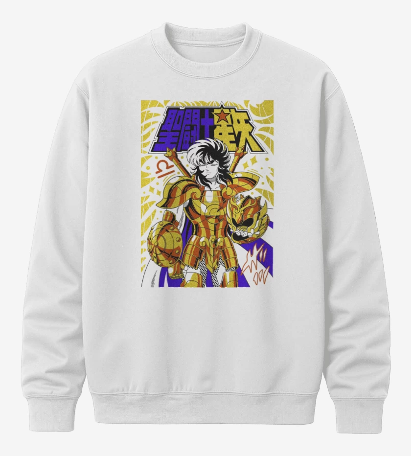 Poleron polo Blanco de Dohko de Libra B