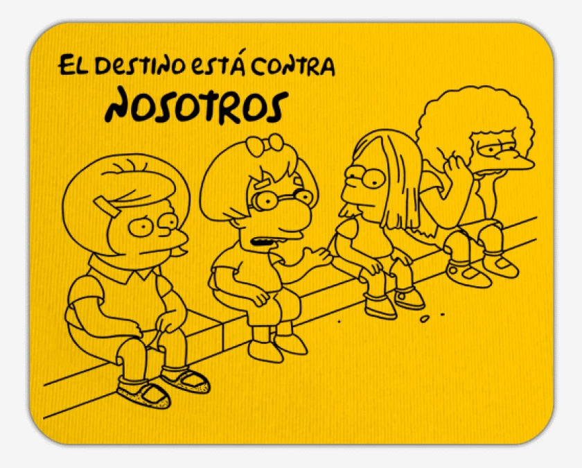 Mousepad El destino está contra nosotros