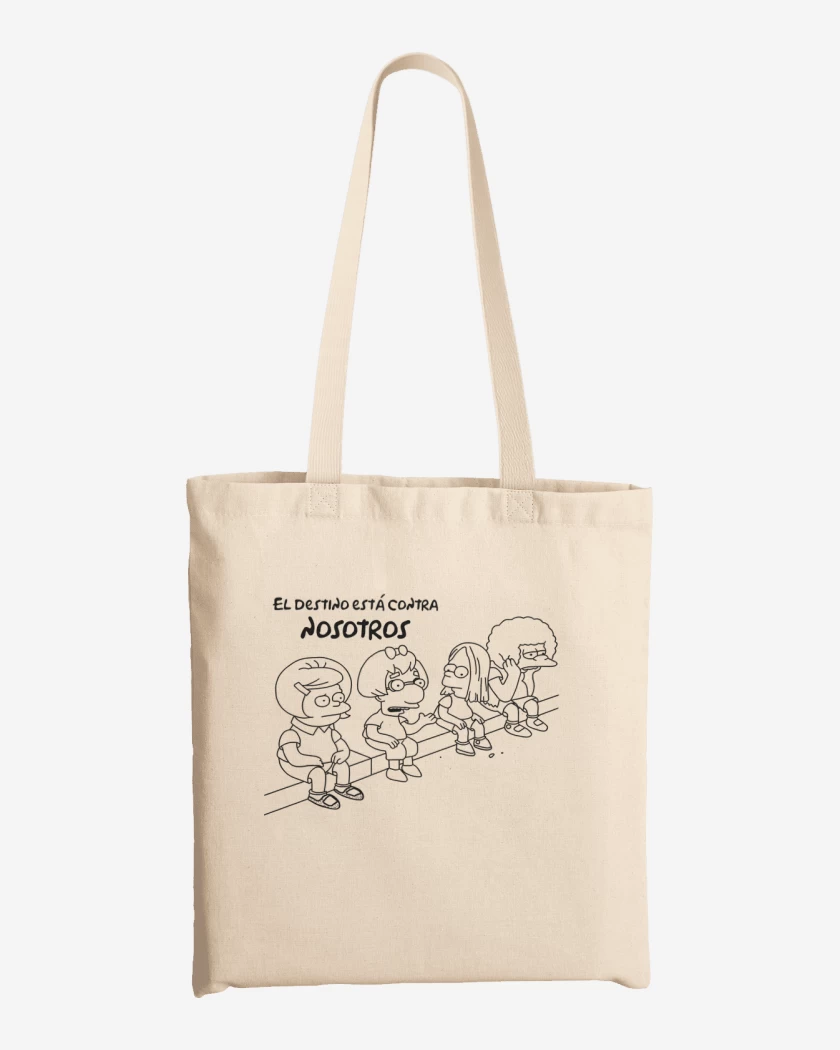Totebag El destino está contra nosotros
