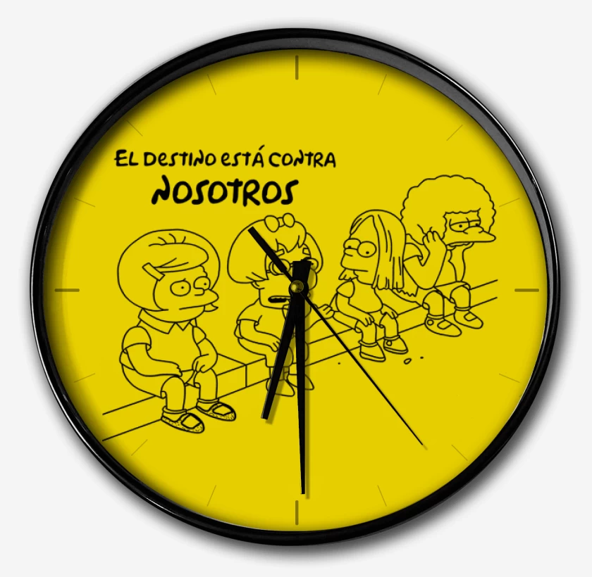 Reloj El destino está contra nosotros