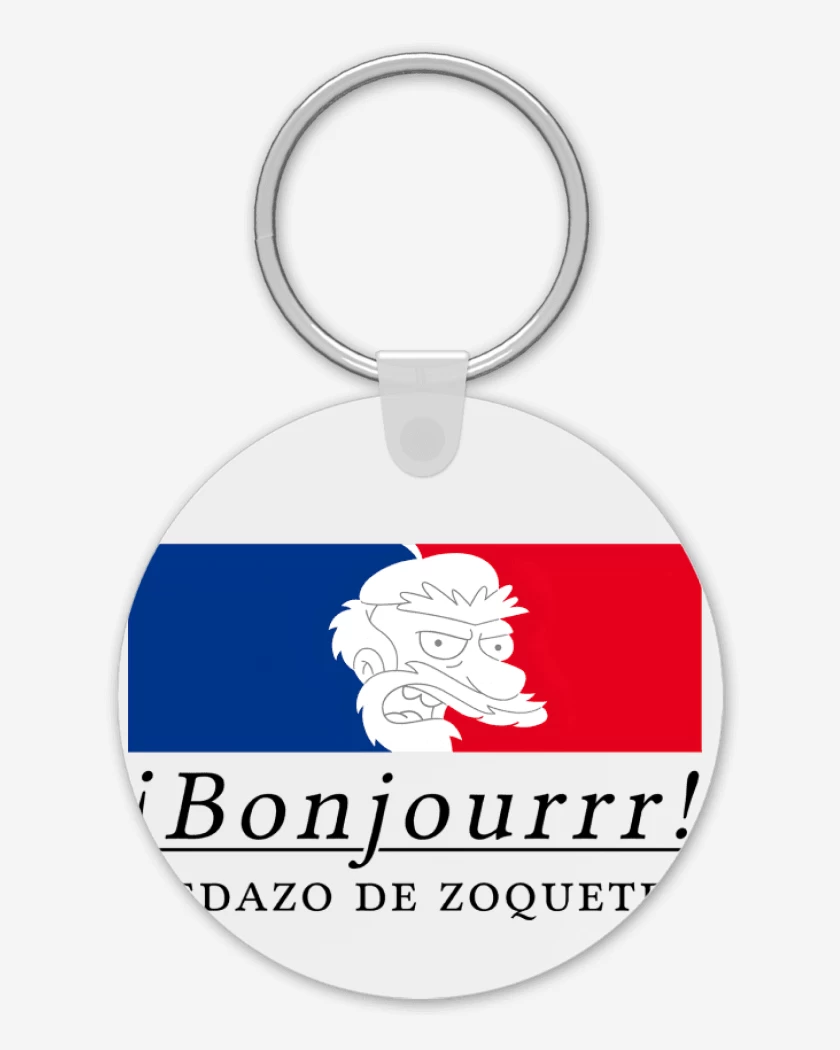 Llavero Pedazo de Zoquetes