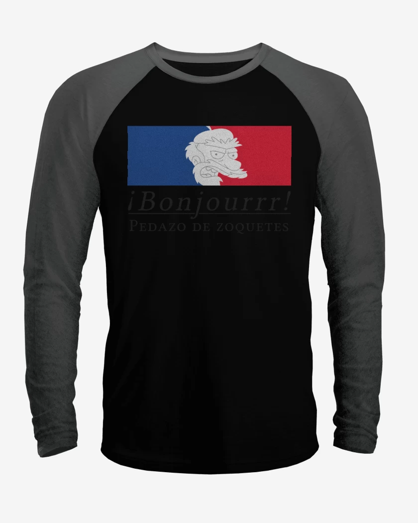 Polera Raglan Pedazo de Zoquetes